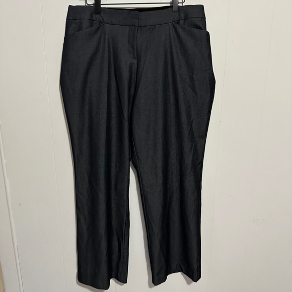 Worthington Pants - Worthington Woman Curvy Fit Perfect Trouser Black Dress Pants 14W‎